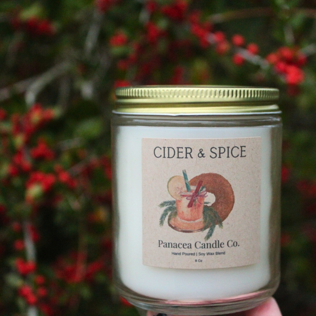 Cider+ Spice Small Candle